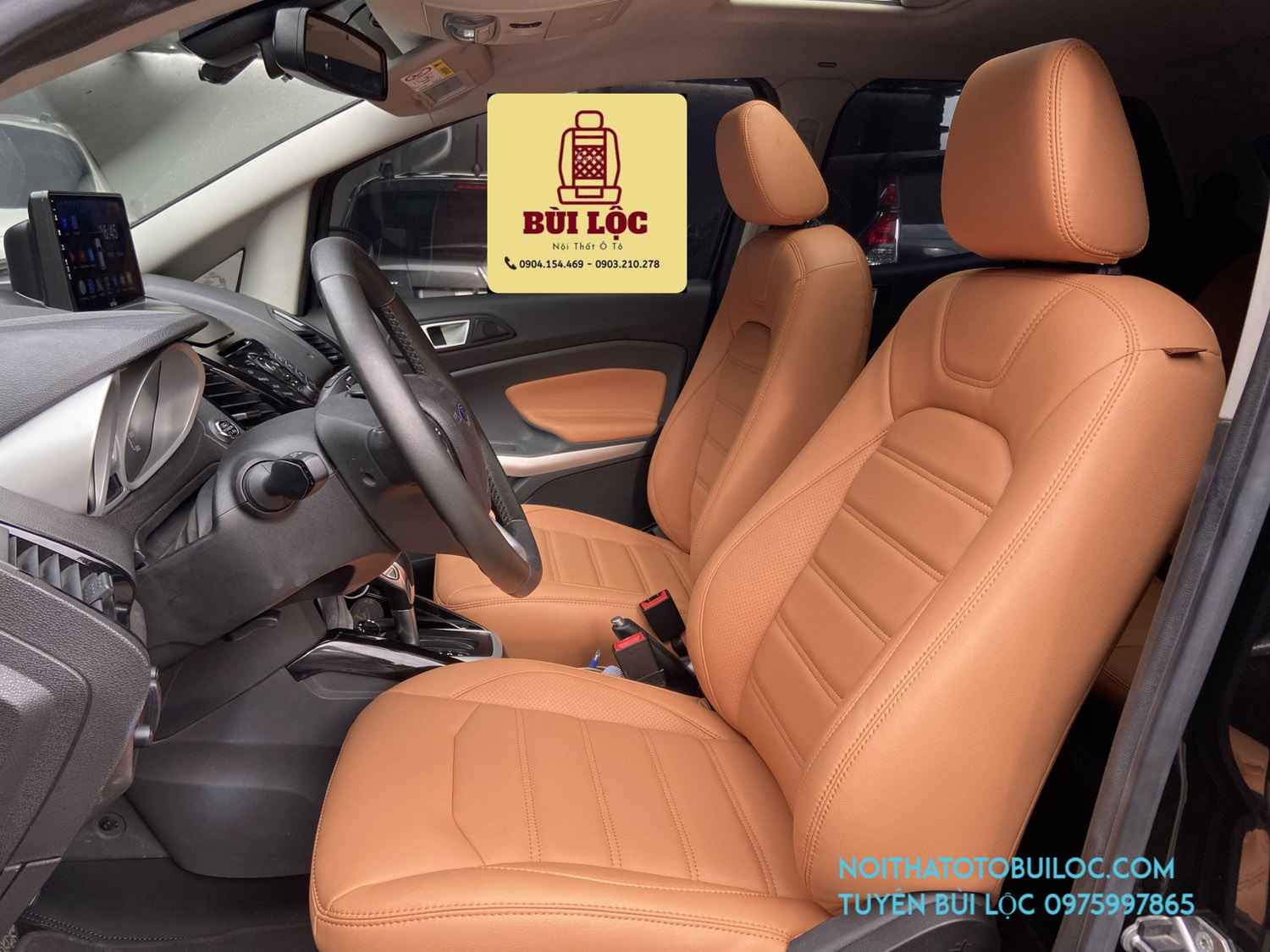 Bọc ghế da xe Ford Ecosport chất lượng tại Bùi Lộc